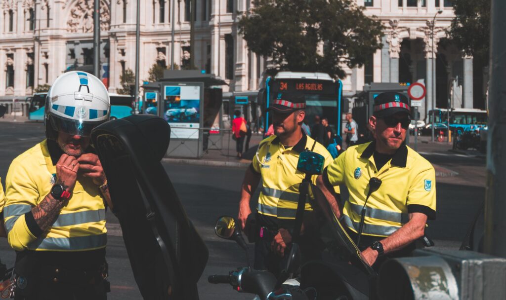 Image of security guards